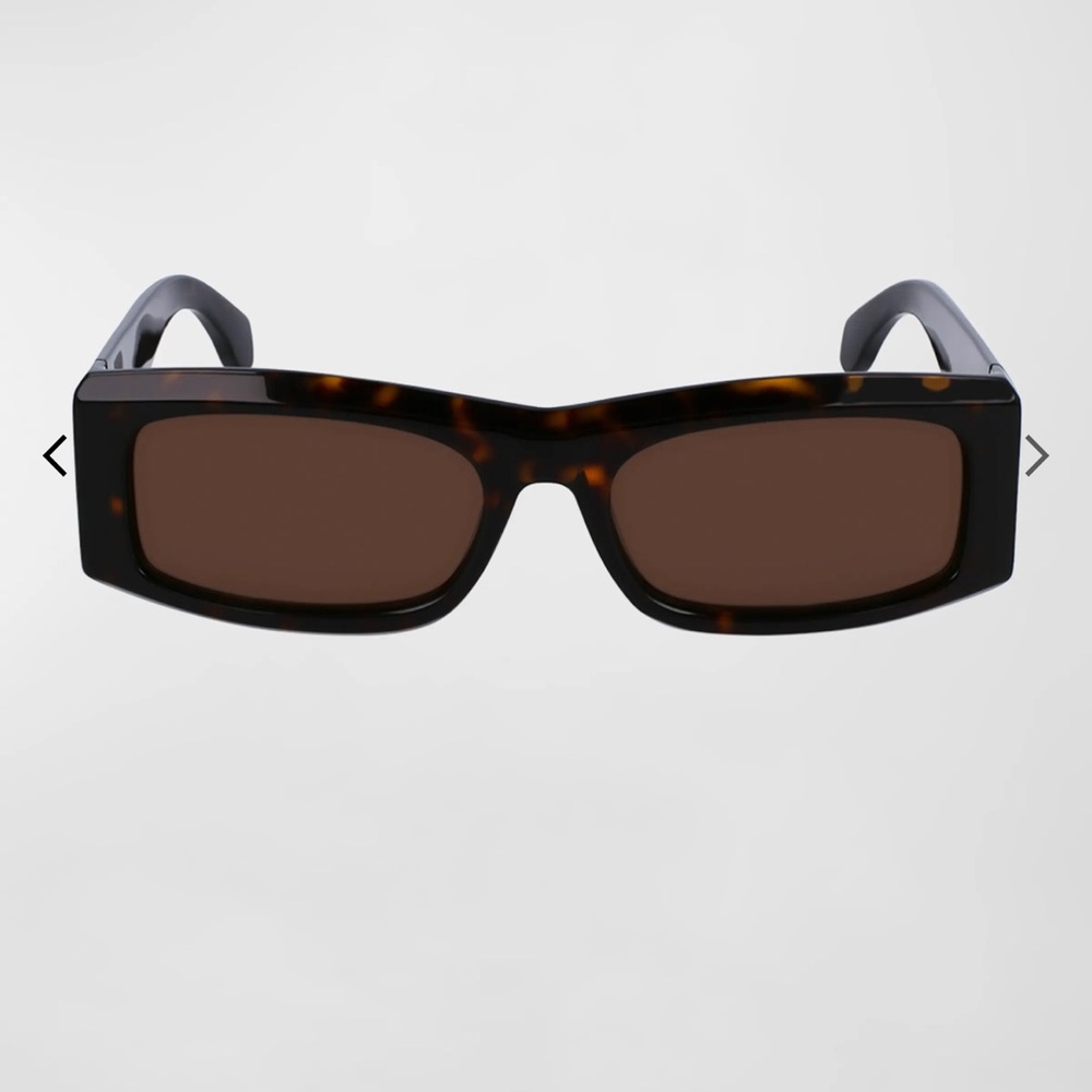 Great gift! Authentic- Salvatore Ferragamo Brown Tortoise Sunglasses.
